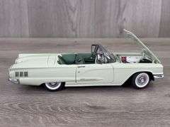 1960 Ford Thunderbird Convertible, Adriatic Green, 1/24, Certificate of Title, Limited Edition Serial #385, Danbury Mint