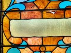 Large Stained Glass Window - 121" W X 157" H Overall