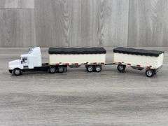 Kenworth T600A Coop Truck W/ Grain Dump & Pup, 1/64, Custom