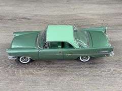 1958 Chrysler New Yorker Hardtop, Spring Green/Cypress Green, 1/24, Danbury Mint, Certificate Of Title