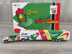 Terry Labonte #5 Kellogg's Chevy Dually W/Show Trailer, 1/64, Action, 50th Anniversary