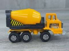 3 Cement Trucks, 1/64, Ertl & Tootsietoy