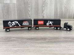 International 9200 Rawlings Sports Caravan Semi W/Double Trailer, 1/64, Scale Models, Serial #872
