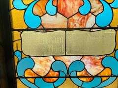 Large Stained Glass Window - 121" W X 157" H Overall