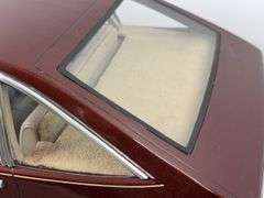 1982 Chevy Citation Factory Model, Made Of Fiberglass, Leather & Stainless Steel Chrome, 29” Long, Custom Case & Plexiglass Cover, 1 Of 10 Made