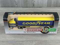 Kenworth K100E Good Year 18 Wheeler Bank W/Key Operated Lock, 1/64, Liberty Classics By Spec Cast