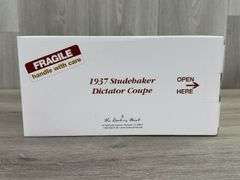 1937 Studebaker Dictator Coupe, Cardinal Red, 1/24, Danbury Mint, No Paperwork