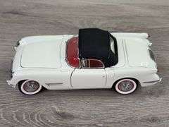 1953 Chevrolet EX 122 Corvette Concept Roadster, Polo White, 1/24, Danbury Mint, Certificate Of Title, Limited Edition, #1187/5000