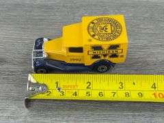 2 Michigan Wolverines Tractor Trailers-8", 1996 & 1997 White Rose Collectibles, Matchbox; 1992 Michigan Ford Model A-3", Matchbox