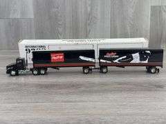 International 9200 Rawlings Sports Caravan Semi W/Double Trailer, 1/64, Scale Models, Serial #872