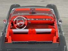 1958 Chevrolet Impala Convertible, Onyx Black, 1/24, Danbury Mint, Certificate Of Title, Limited Edition, #422/5000