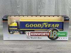 Kenworth K100E Good Year 18 Wheeler Bank W/Key Operated Lock, 1/64, Liberty Classics By Spec Cast