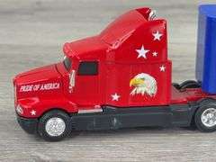 Kenworth T600B The Spirit of Liberty Tractor Trailer, 1/64, Ertl, Title of Ownership, Hamilton Authenticated