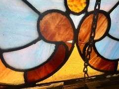 Large Stained Glass Window - 121" W X 157" H Overall