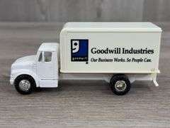 John Deere Peterbuilt Dump Trailer-Needs Repair, Goodwill & Tegeler’s Dairy Delivery Vans, Roadmasters Tilt Car Hauler & Pup Trailer, 1/64, Mostly Ertl