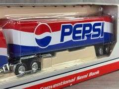 Peterbuilt 379 Conventional Semi Pepsi Bank, 1/64, Liberty Classics by Spec Cast