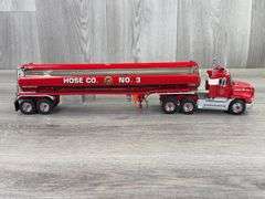 Mack CH613 Firefighting Tanker, 1/43, Franklin Mint Precision Models, Certificate Of Authenticity