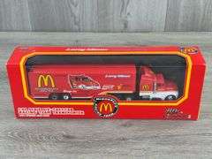 Larry Minor Motorsports/Cruz Pedregon McDonalds Racing Transporter, 1/64, Racing Champions