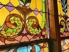 Large Stained Glass Window - 121" W X 157" H Overall