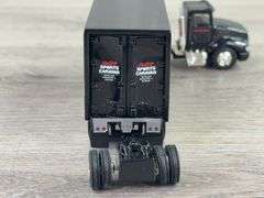 International 9200 Rawlings Sports Caravan Semi W/Double Trailer, 1/64, Scale Models, Serial #872