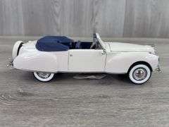 1941 Lincoln Continental Cabriolet Custom, Beige, 1/24, Franklin Mint Precision Models, Certificate Of Authenticity, #199/500, Main Street Products USA Limited Edition Exclusive, Collector Portfolio