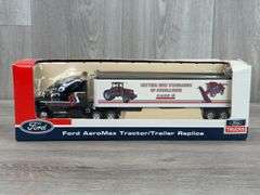 Ford AeroMax Setting New Standards Of Excellence Case IH Tractor Trailer, 1/64, Liberty Classics By Spec Cast
