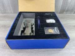 1935 Auburn 851 Speedster, Blue, 1/24, Franklin Mint, Certificate Of Authenticity, #3221/9900, Collector Portfolio, Die-Cast Collector Club Special Limited Edition, 2002 Inaugural Year Issue