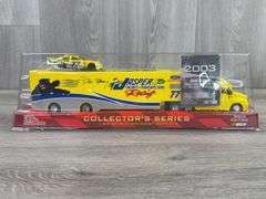 Dave Blaney #77 Jasper Engines & Transmissions Transporter, 1/64, Racing Champions, 2003 Edition