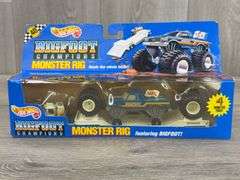 Hot Wheels Bigfoot Champions Monster Rig, 9", Mattel