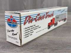 Ford LTL-9000 Amoco The Lead Free Three Tractor Tanker, 1/64, Ertl