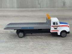 John Deere Peterbuilt Dump Trailer-Needs Repair, Goodwill & Tegeler’s Dairy Delivery Vans, Roadmasters Tilt Car Hauler & Pup Trailer, 1/64, Mostly Ertl