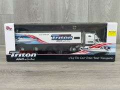 Triton Boats By Earl Bentz Transporter, 1/64, Racing Champions Ertl