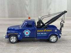 1953 Chevrolet All Day Towing Tow Truck, 1/32, Jada Toys; 1953 Chevrolet 3100 Road Towing Quick Shot Wrecker, 1/38, Kinsmart