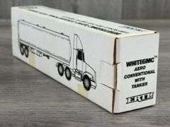 WhiteGMC Aero Conventional Sheetz Gasoline Tractor Tanker, 1/64, Ertl