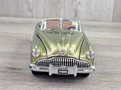 1949 Buick Roadmaster Convertible, Olive Green, 1/24, Franklin Mint Precision  Models, General Motors Dealer Exclusive, Certificate Of Authenticity, Limited Edition, #737/750, Outer Shipping Box