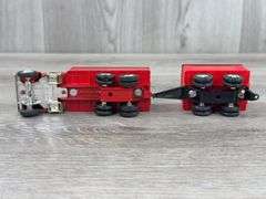 3 Grain Trucks & Pups, 1/64, Ertl, Grain Co. Truck Is Dump