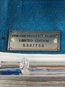 1956 Chevrolet Bel Air Convertible, Baby Blue/ White, 1/24, Limited Edition, Vicki's Gifts Exclusive 1956 Chevrolet 3 Car Set, Dealer Exclusive, Limited Edition, #534/750, Franklin  Mint Precision Mod