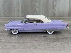 1956 Lincoln Premiere Convertible, Orchid, 1/24,  Limited Edition, Danbury Mint, No Paperwork