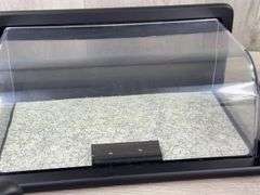 4 Franklin Mint Cobblestone Deluxe Display Case for 1/24 scale model cars, 11 1/4”x7”x5”