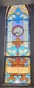 23.5" W X 87.5" H Stained Glass Window