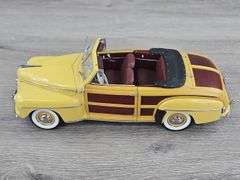 1948 Ford Sportsman Convertible, Maize, 1/24, Danbury Mint, Certificate Of Title, Limited Edition,  Serial #1243