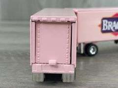 WhiteGMC Aero Conventional Brachs Tractor Trailer W/Pup Trailers, 1/64, Ertl