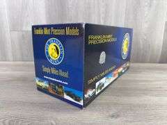 1958 Plymouth Belvedere Convertible, Blue, 1/24, Franklin Mint Precision Models, Certificate Of Authenticity, Limited Edition, #596/2500, Collector Portfolio, Outer Shipping Box