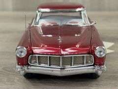 1956 Continental Mark II, Maroon, 1/24, Certificate of Authenticity, Vicki's Gifts Exclusive Limited Edition, #0181/1000, Outer Shipping Box