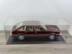 1982 Chevy Citation Factory Model, Made Of Fiberglass, Leather & Stainless Steel Chrome, 29” Long, Custom Case & Plexiglass Cover, 1 Of 10 Made