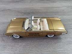 1961 Ford ‘Golden Thunderbird’ Convertible Indy 500 Pace Car, Gold, 1/24, Danbury Mint, Certificate Of Title