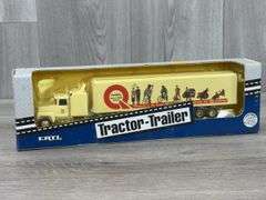 Quality Farm Fleet Tractor-Trailer, 1/64, Ertl