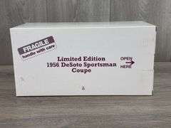 1956 DeSoto Sportsman Coupe, Plum/Lavender, 1/24, Danbury Mint, Limited Edition, Certificate Of Title, #3578/5000, Paperwork Included