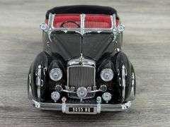 1947 Bentley Mark VI W/Franay Coachwork, Black, 1/24, Franklin Mint Precision Models, Certificate Of Authenticity, Paperwork Included