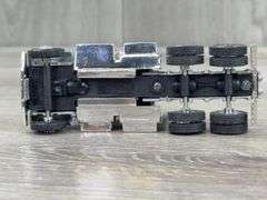 International Navistar Truck W/2 Dump Trailers, 1/64, Custom